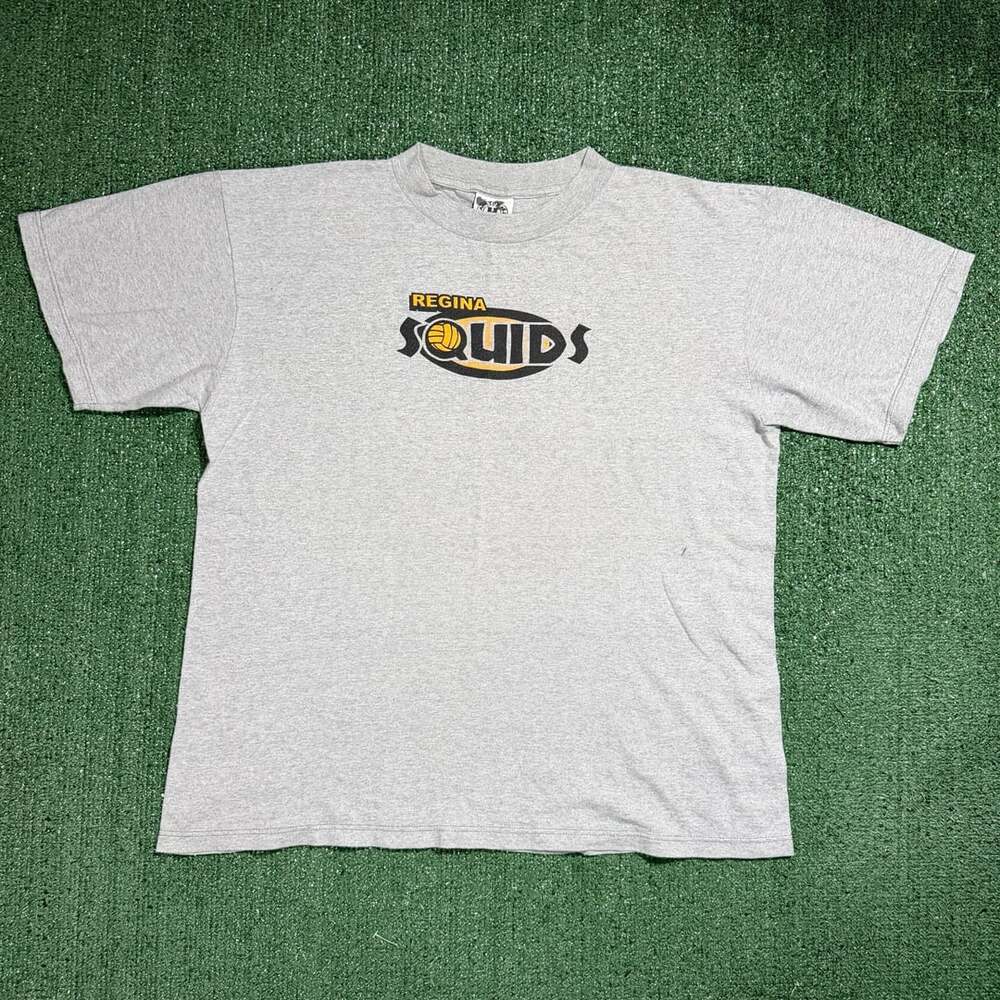 Vintage Hamilton Sportprint Regina Squids T-Shirt Size Medium Water Polo Team
